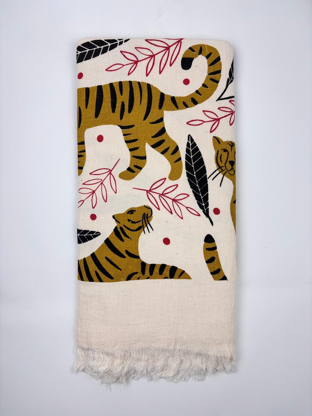 Baskılı Peştemal leopar desen