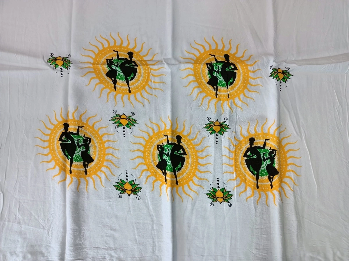 Flores Baskılı Peştemal Sun