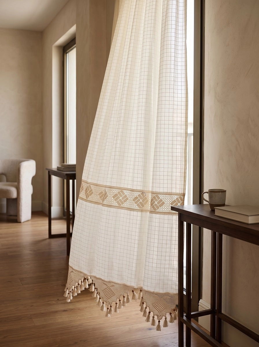 Ara Dantelli Natural Perde