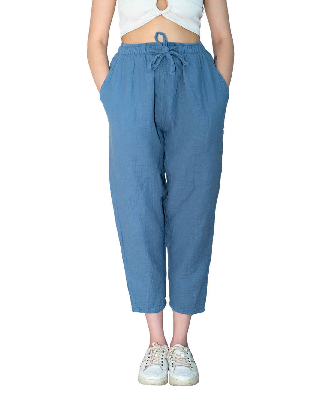 Bayan müslin pantolon