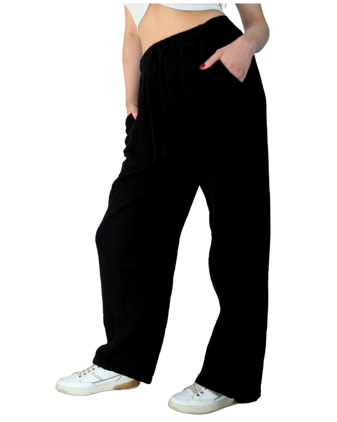 Bayan müslin pantolon 