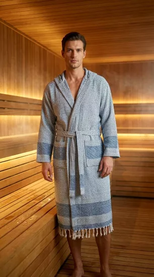 Bahar Peştemal Bornoz 