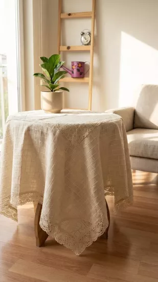 Aralı monika fiskos örtüsü