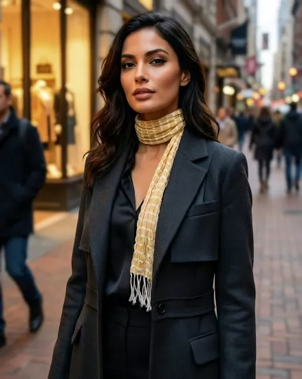 El dokuma kıvırcık Fular