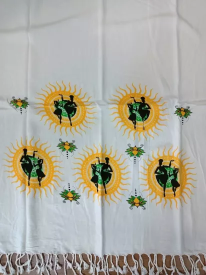 Flores Baskılı Peştemal Sun