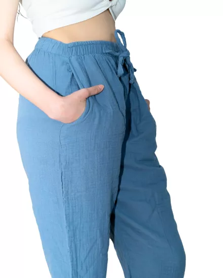 Bayan müslin pantolon