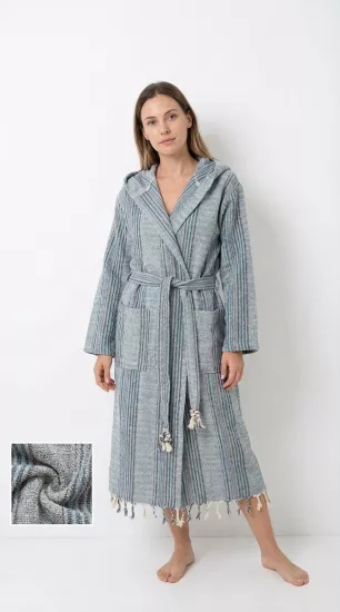 Mimoza peştemal bornoz