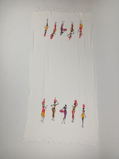 Flores Baskılı Peştemal Mısır