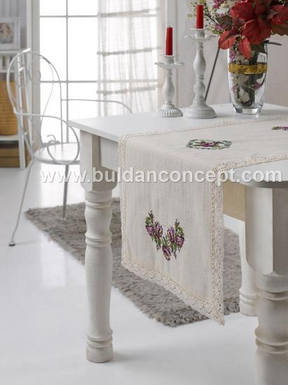 Kaneviceli,Dantelli Şemen Tabla