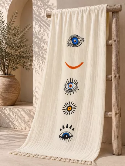 Taş Baskı Peştemal Aura