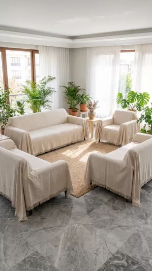 Buldan koltuk örtüsü maxi model