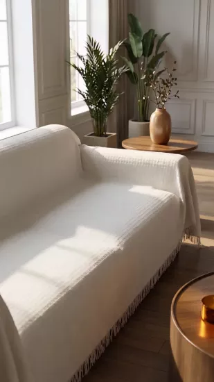 Üçlü koltuk için Buldan örtü