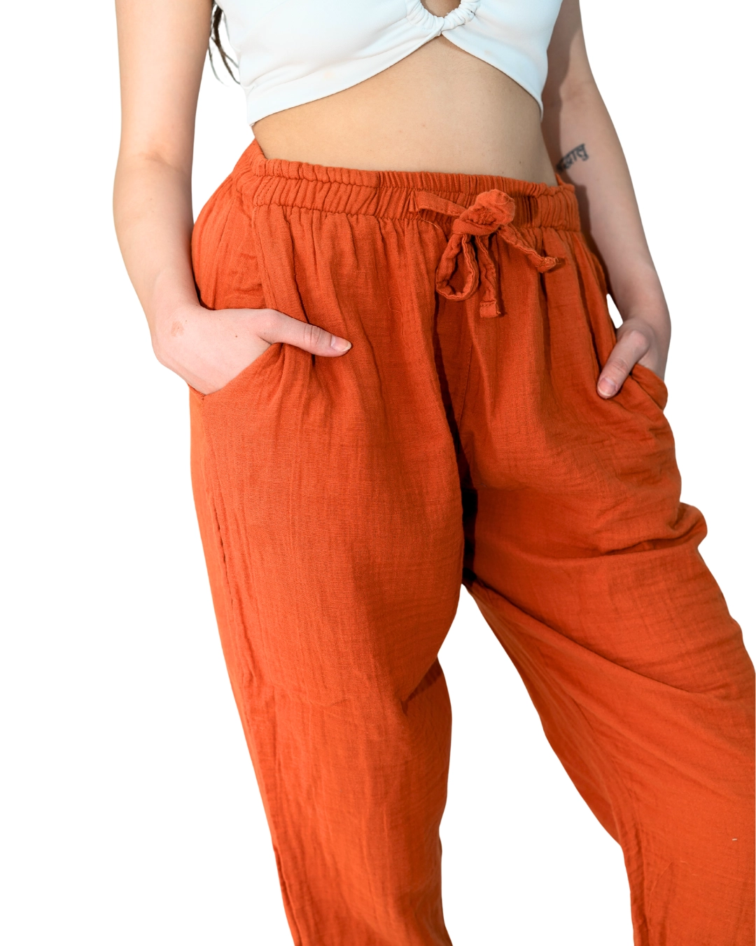 Bayan müslin pantolon