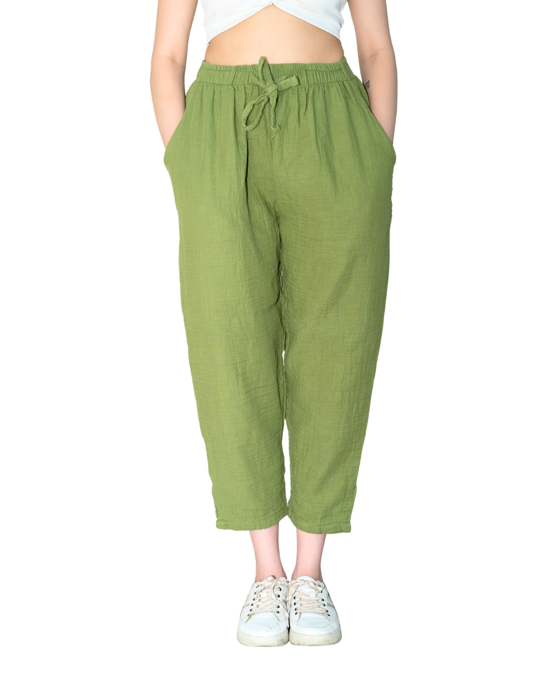 Bayan müslin pantolon