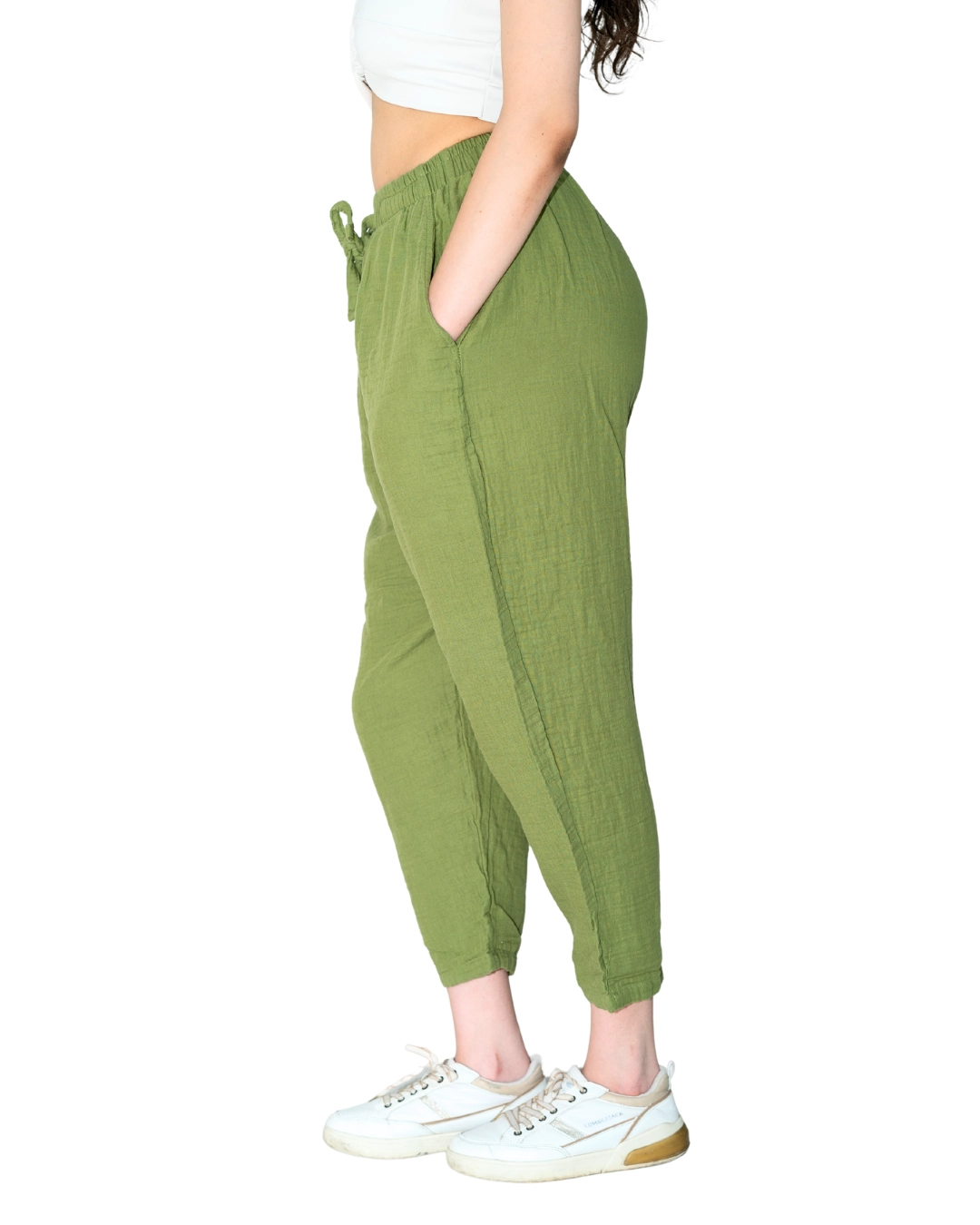 Bayan müslin pantolon