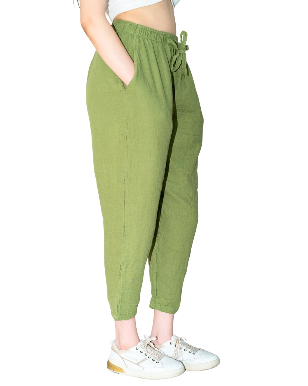 Bayan müslin pantolon