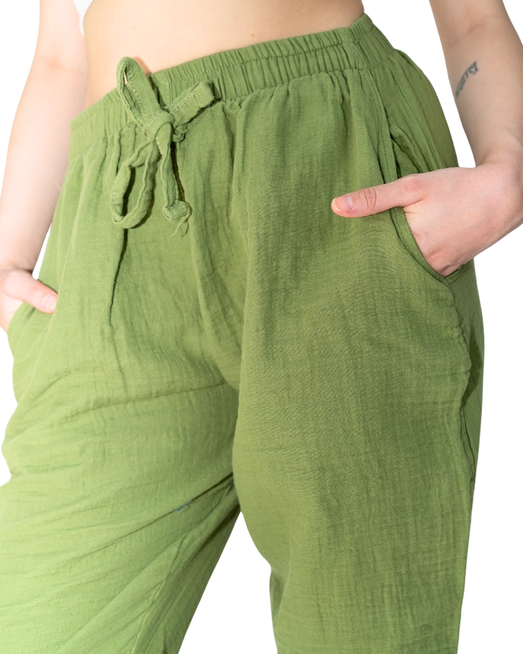 Bayan müslin pantolon