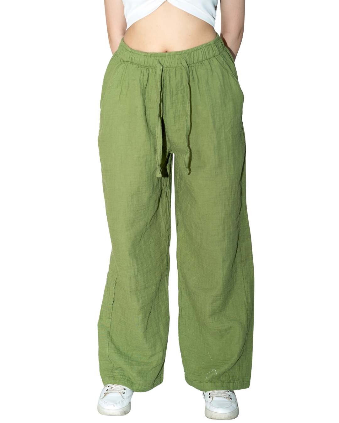 Bayan müslin pantolon